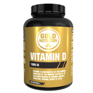 Gold Nutrition Vitamin D3 1000UI, 120 softgels