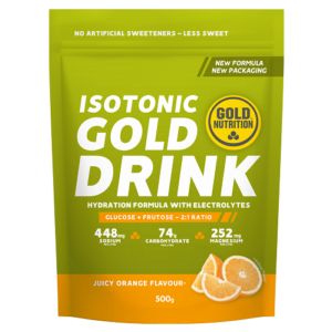 Gold Nutrition Gold Isotonic Drink Orange - 500g