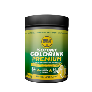 Gold Nutrition Isotonic Goldrink Premium California Lemon 600gr